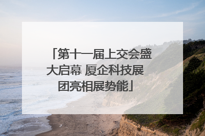 第十一届上交会盛大启幕 厦企科技展团亮相展势能