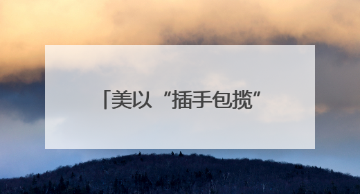美以“插手包揽”加沙人道物资分发