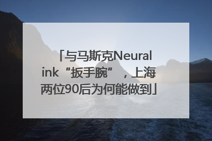 与马斯克Neuralink“扳手腕”，上海两位90后为何能做到