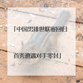 中国男排世联赛回归首秀遭遇对手零封