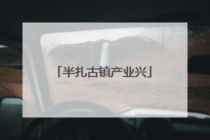 半扎古镇产业兴