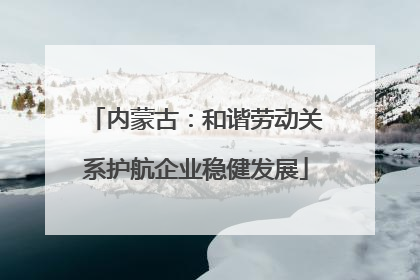 内蒙古：和谐劳动关系护航企业稳健发展