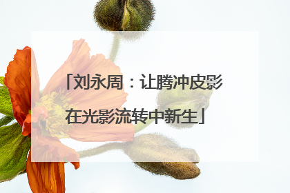 刘永周：让腾冲皮影在光影流转中新生