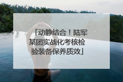 动静结合！陆军某团实战化考核检验装备保养质效