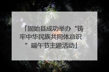 固始县成功举办“铸牢中华民族共同体意识”端午节主题活动