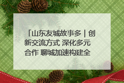 山东友城故事多｜创新交流方式 深化多元合作 聊城加速构建全球友城新格局