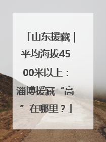 山东援藏｜平均海拔4500米以上：淄博援藏“高”在哪里？