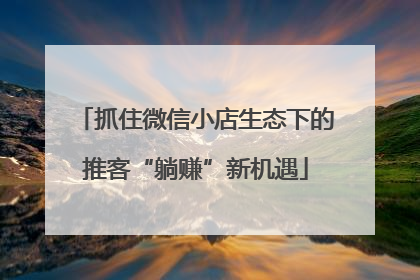 抓住微信小店生态下的推客“躺赚”新机遇