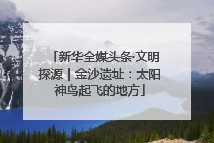 新华全媒头条·文明探源｜金沙遗址：太阳神鸟起飞的地方