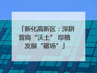 新化高新区：深耕营商“沃土” 厚植发展“磁场”