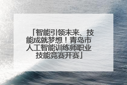 智能引领未来、技能成就梦想！青岛市人工智能训练师职业技能竞赛开赛