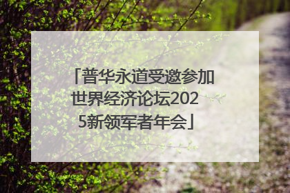 普华永道受邀参加世界经济论坛2025新领军者年会