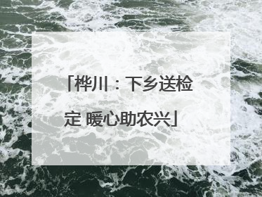 桦川：下乡送检定 暖心助农兴