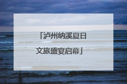 泸州纳溪夏日文旅盛宴启幕