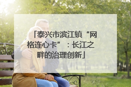 泰兴市滨江镇“网格连心卡”：长江之畔的治理创新