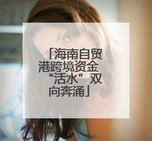 海南自贸港跨境资金“活水”双向奔涌