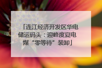 连江经济开发区华电储运码头：迎峰度夏电煤“零等待”装卸