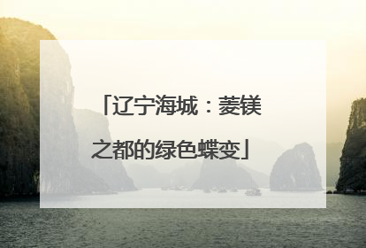 辽宁海城：菱镁之都的绿色蝶变