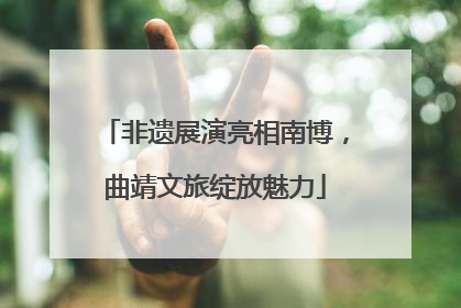 非遗展演亮相南博，曲靖文旅绽放魅力