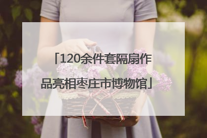 120余件套隔扇作品亮相枣庄市博物馆